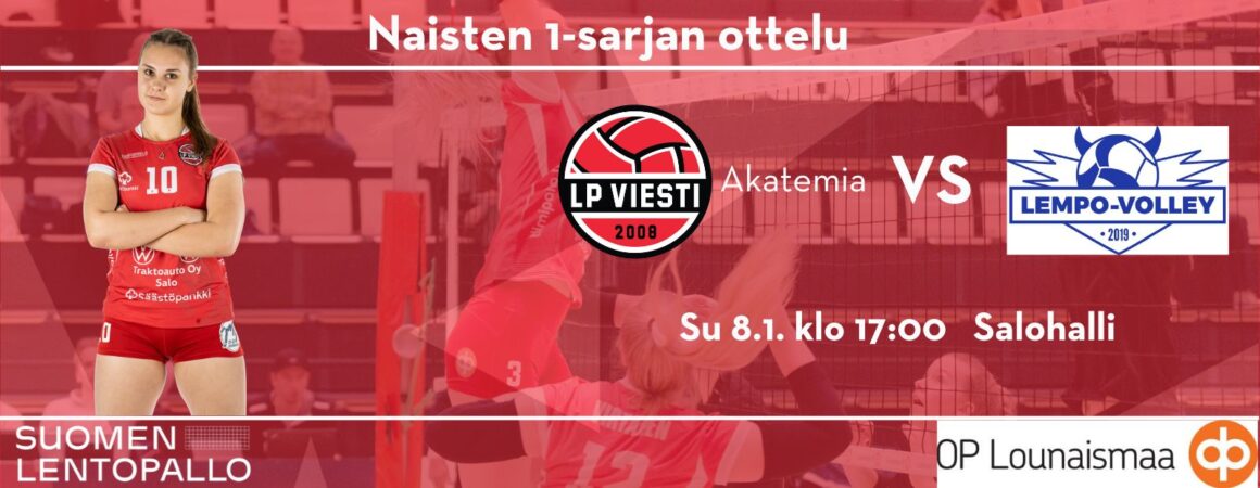 Otteluennakko: LP Viesti Akatemia – Lempo-Volley