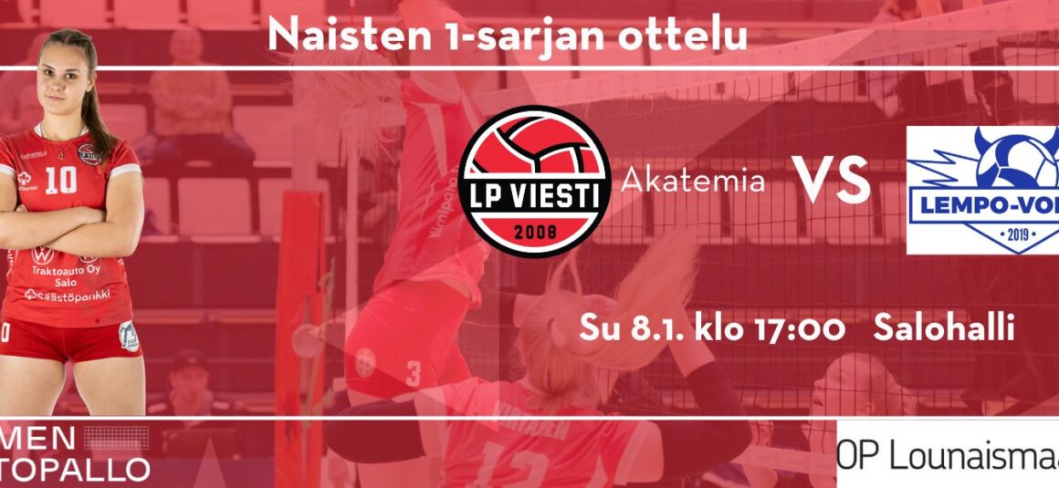 Otteluennakko: LP Viesti Akatemia – Lempo-Volley
