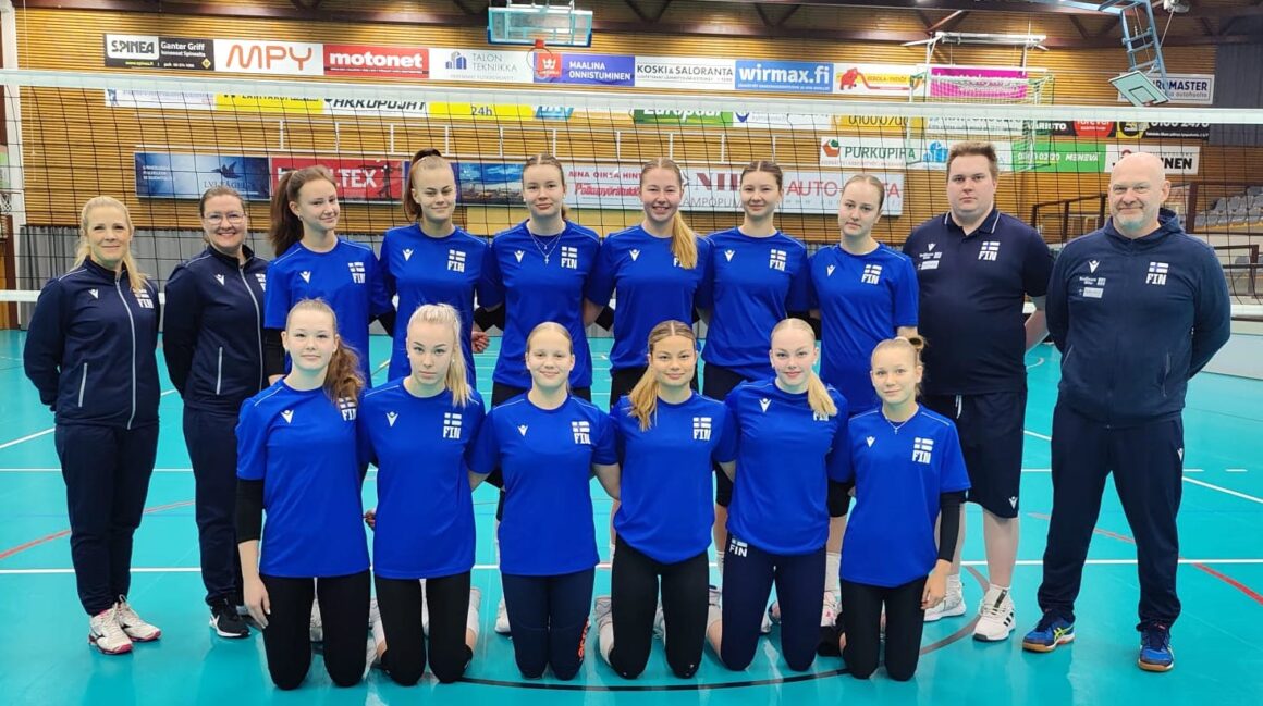 U17 -lentopallotytöt EM-jatkokarsintoihin, LP Viestin Mikkonen ja Nikkanen mukana