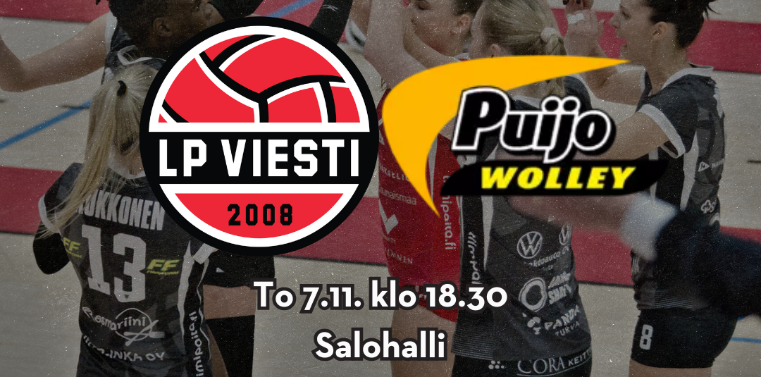 LP Viesti vei tiukan taiston Puijo Volleyta vastaan LP Viesti vei tiukan taiston Puijo Volleyta vastaan