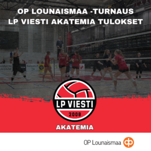 Puma-Volley OP Lounaismaa turnauksen voittoon lauantaina – turnaus jatkuu sunnuntaina