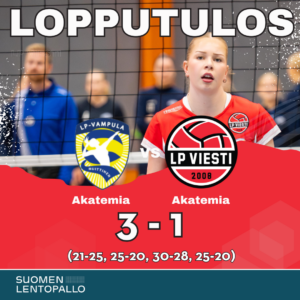 LP Viesti Akatemia taipui Huittisissa