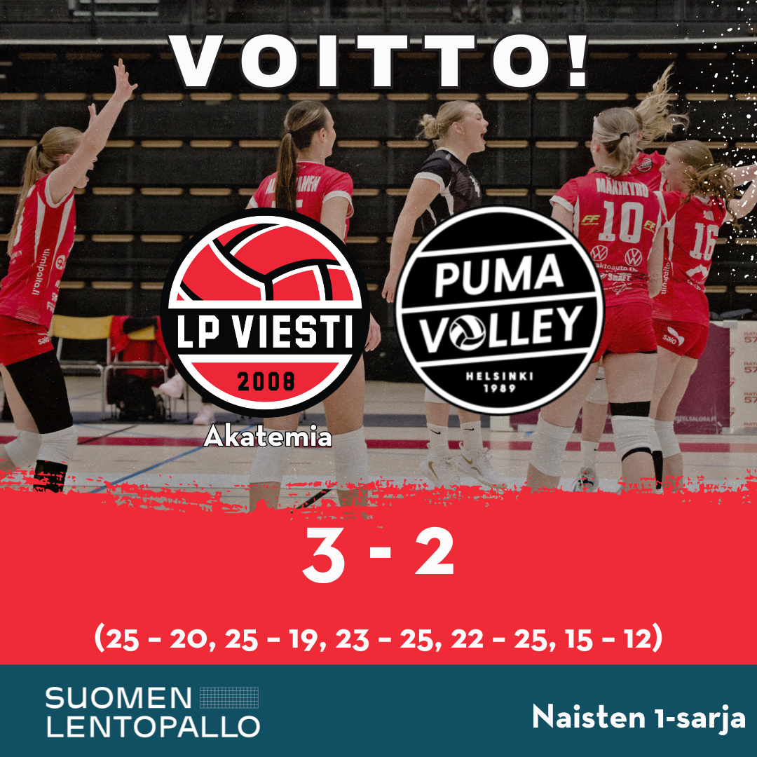 LP Viesti Akatemia 3-2 voittoon erikoisten käänteiden jälkeen LP Viesti Akatemia 3-2 voittoon erikoisten käänteiden jälkeen