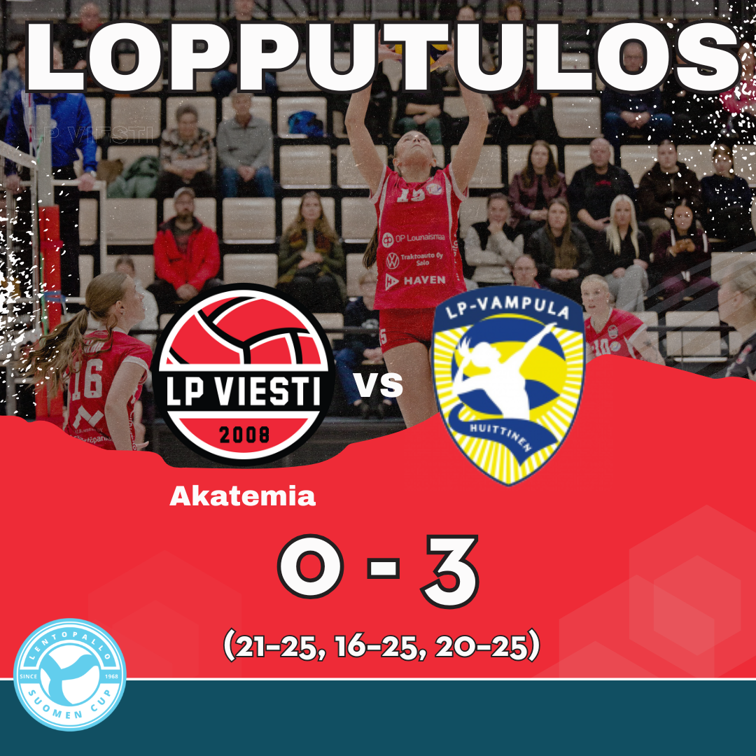 LP-Vampula oli LP Viesti Akatemiaa vahvempi Salohallin Suomen Cup illassa LP-Vampula oli LP Viesti Akatemiaa vahvempi Salohallin Suomen Cup illassa