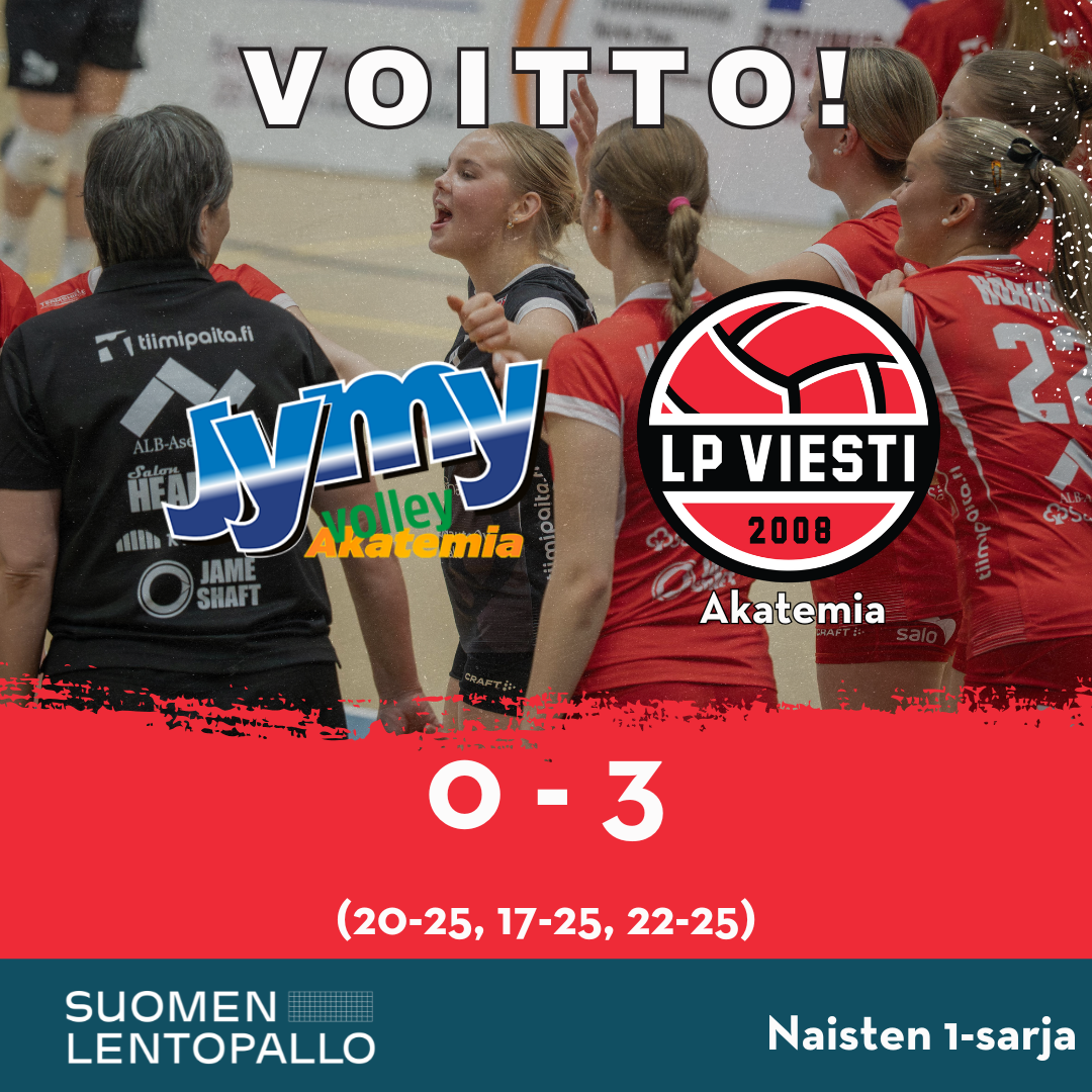 LP Viesti Akatemialle 3-0 voitto Nurmosta LP Viesti Akatemialle 3-0 voitto Nurmosta
