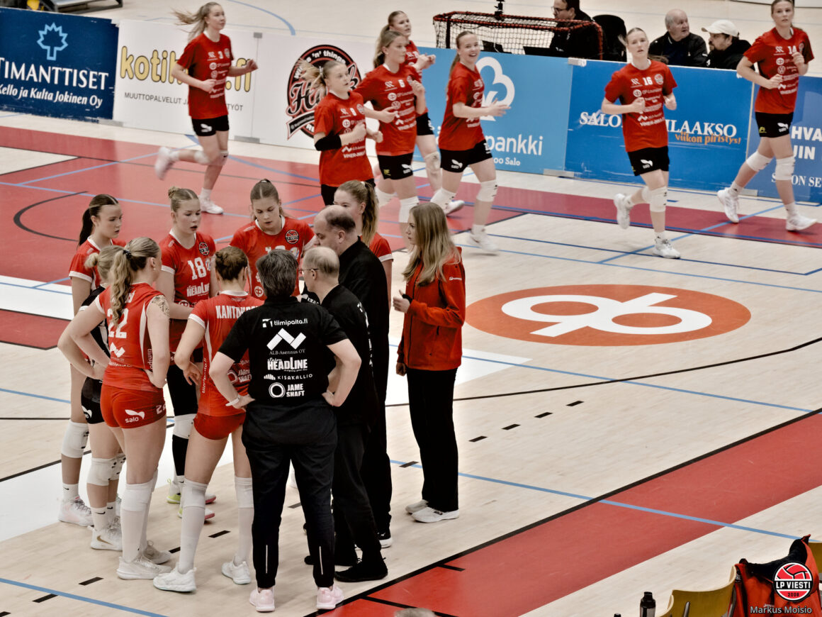 LP Viesti Akatemia niukkaan tappioon – ratkaisu Salohallissa sunnuntaina