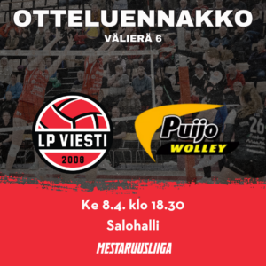 Välieräsarja huipentuu Salohallissa – LP Viesti hakee tasoitusta kotiyleisön edessä
