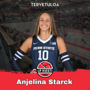 NCAA-mestari Anjelina Starck LP Viestiin