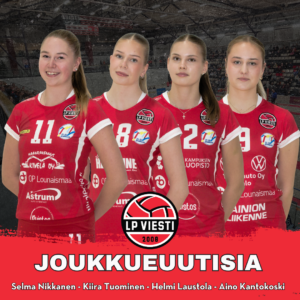 Nuori nelikko jatkaa LP Viestissä – sopimukset kevääseen 2027 asti