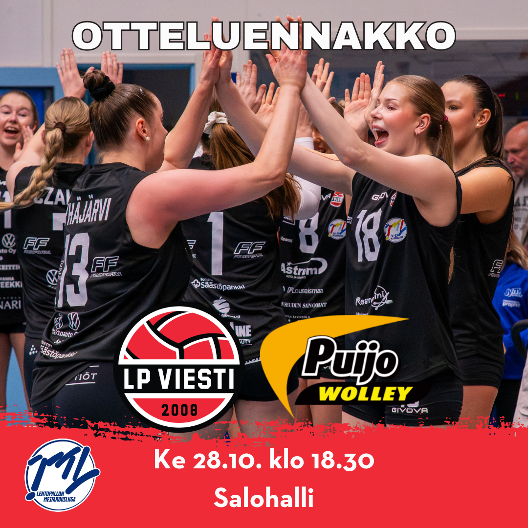 Otteluennakko: LP Viesti hakee revanssia sarjakärki Puijo Wolleysta Otteluennakko: LP Viesti hakee revanssia sarjakärki Puijo Wolleysta
