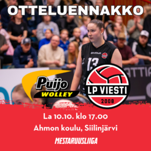 LP Viesti haastaa mestarisuosikki Puijo Wolleyn Siilinjärvellä