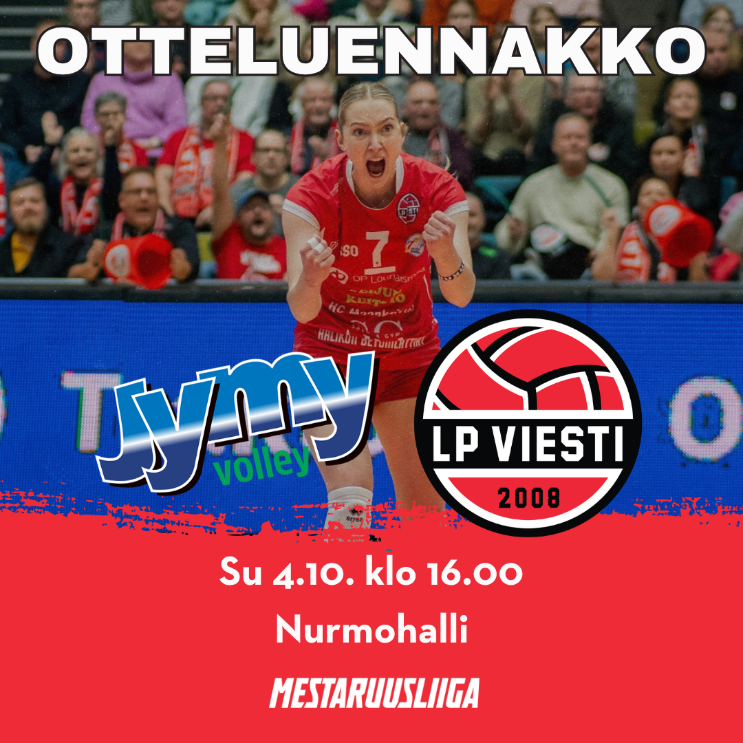 Kausi käyntiin – LP Viesti avaa Mestaruusliigan JymyVolleyn vieraana Kausi käyntiin – LP Viesti avaa Mestaruusliigan JymyVolleyn vieraana